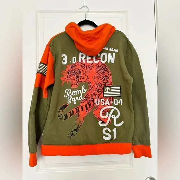 Bomb Squad Hoodie-Reason size Small - Picture 4 of 7